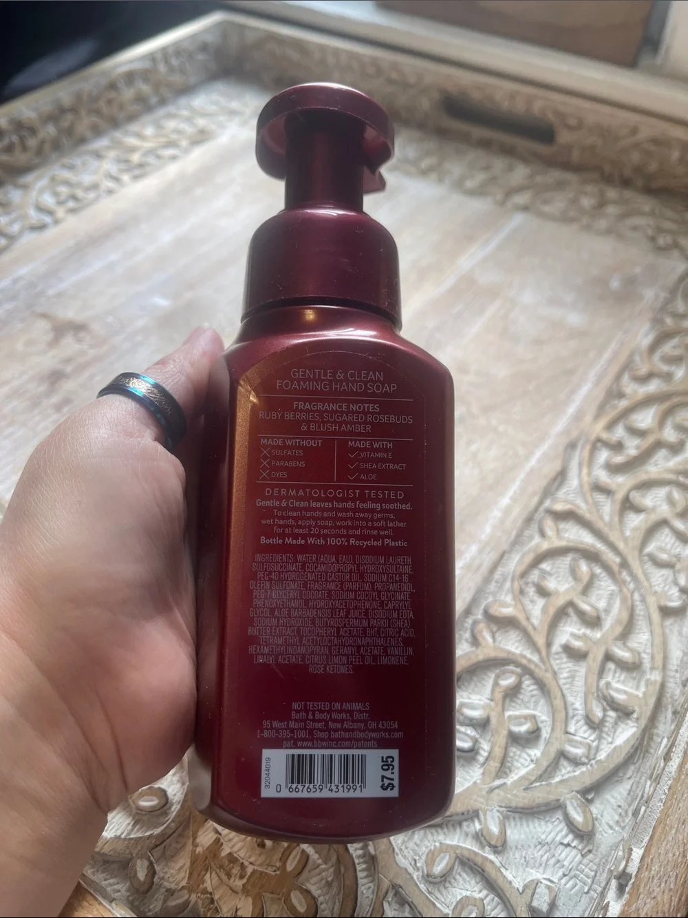 Bath & Body Works Covered in Roses Foaming Hand Soap - Deep Berry Rose