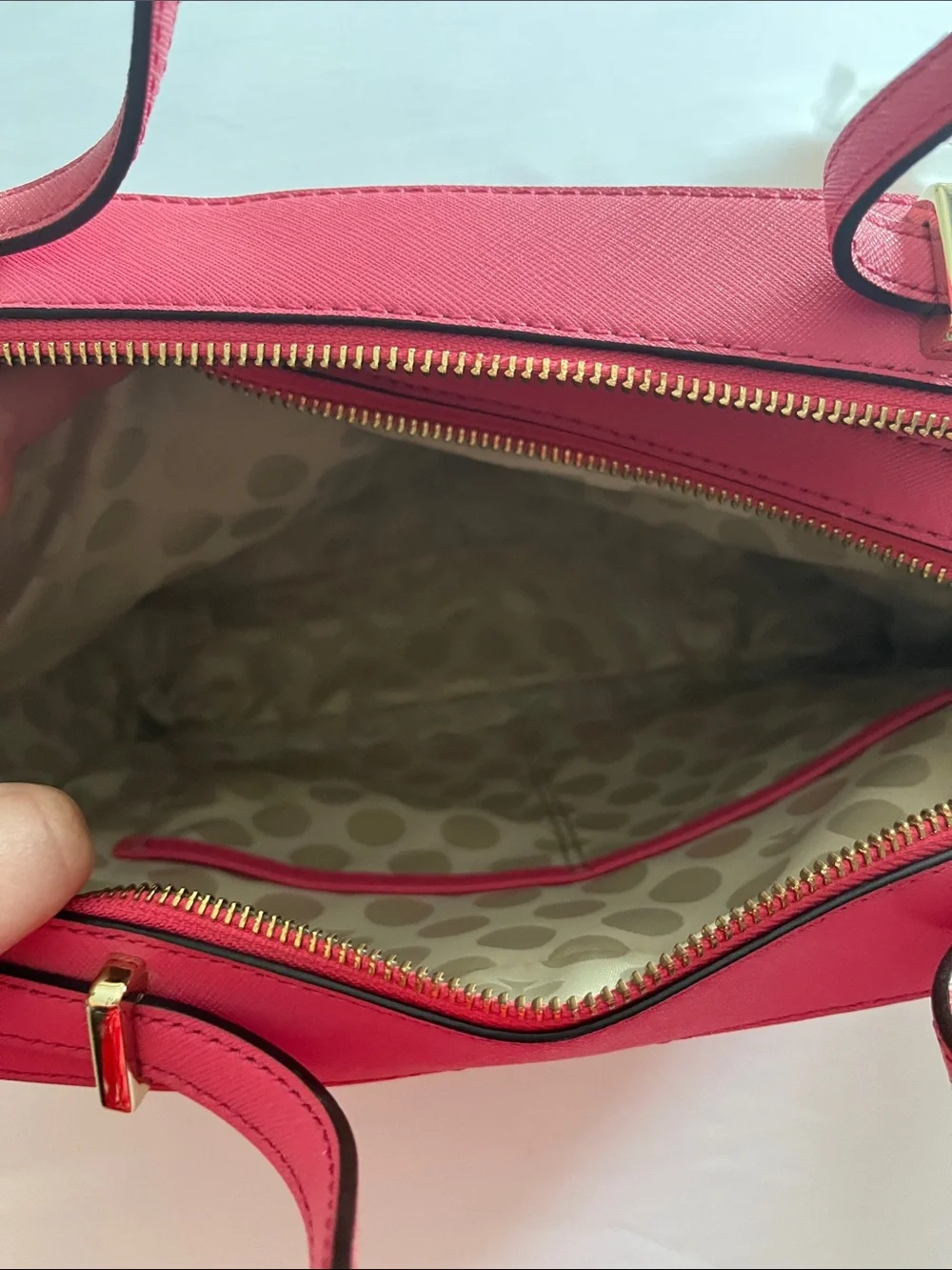 kate spade structured saffiano
