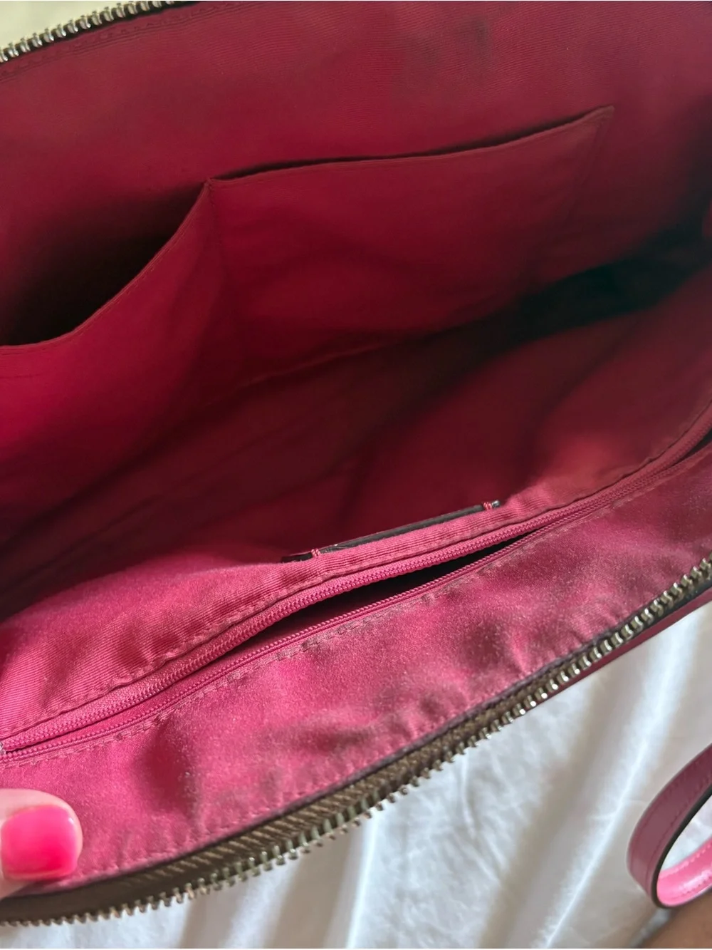 Coach signature coated