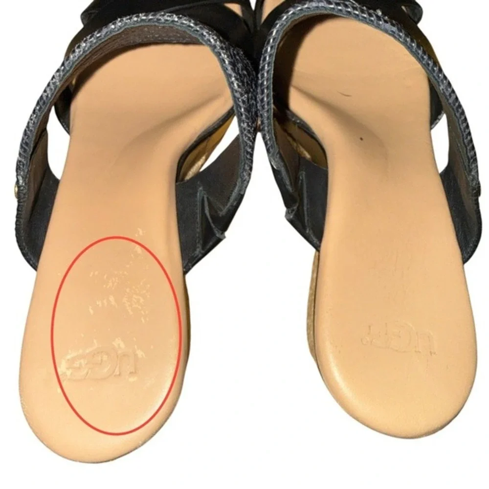 UGG black leather