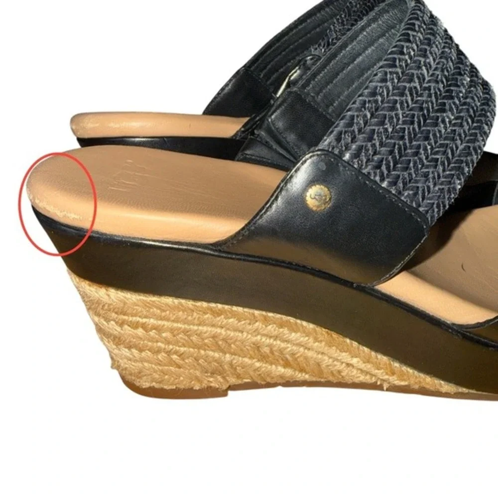 UGG black leather