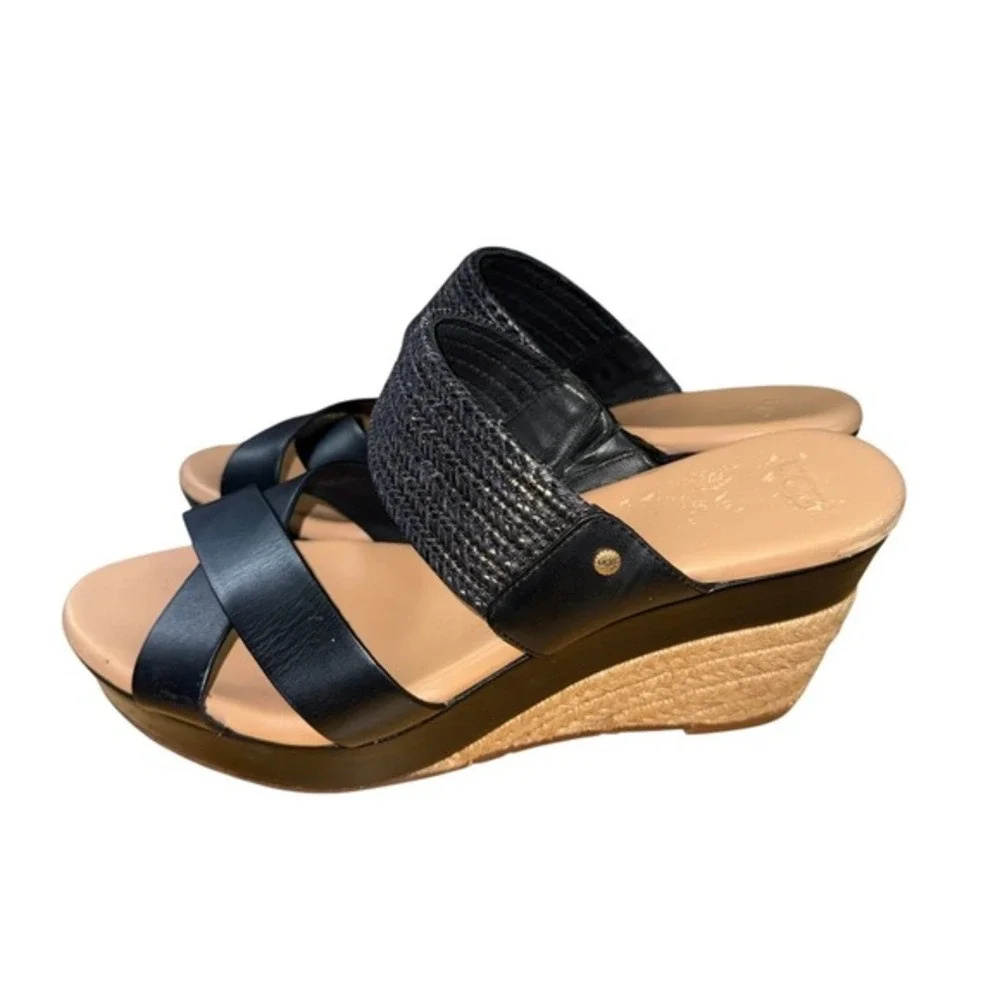 UGG black leather