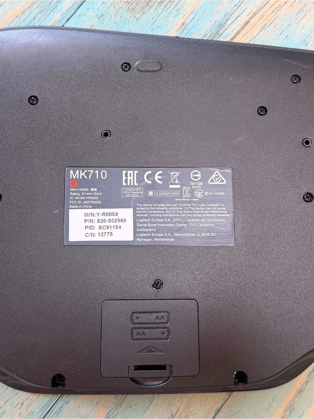 Logitech compact wireless