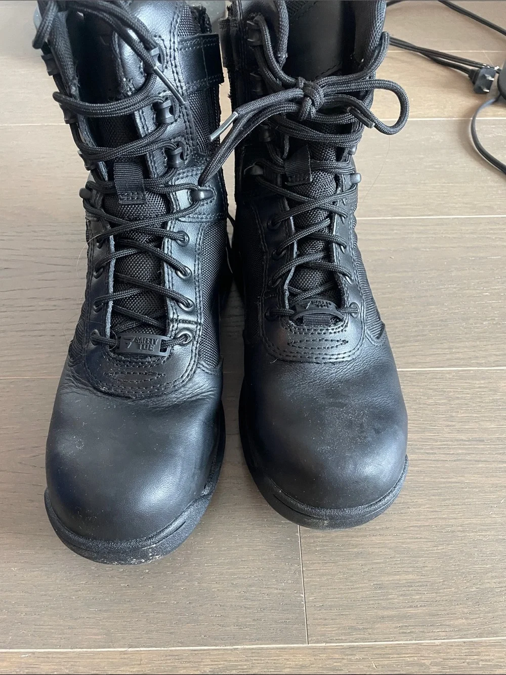 Bates Men's Black Lace-Up Tactical Boots