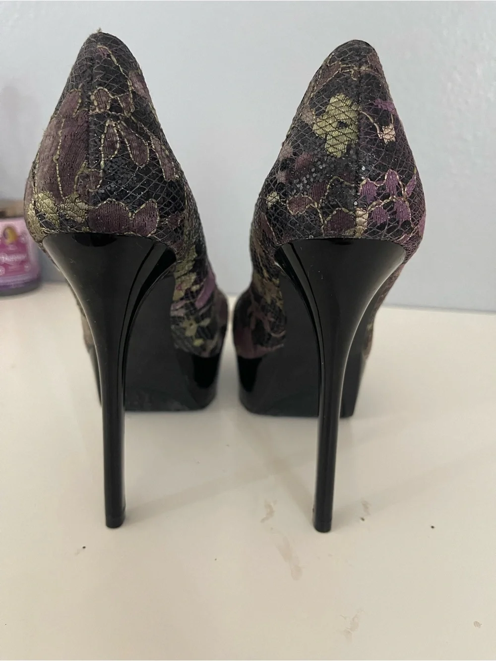 Carlos Santana elegant purple