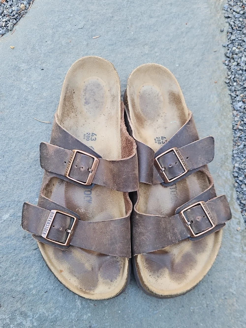 Birkenstock Arizona Brown Leather Sandals