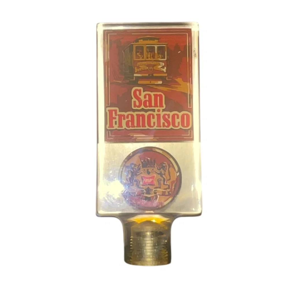 VTG Main Street Trolly Miller Beer Tap Handle‎ December 9-11-1990 Sales Mtg