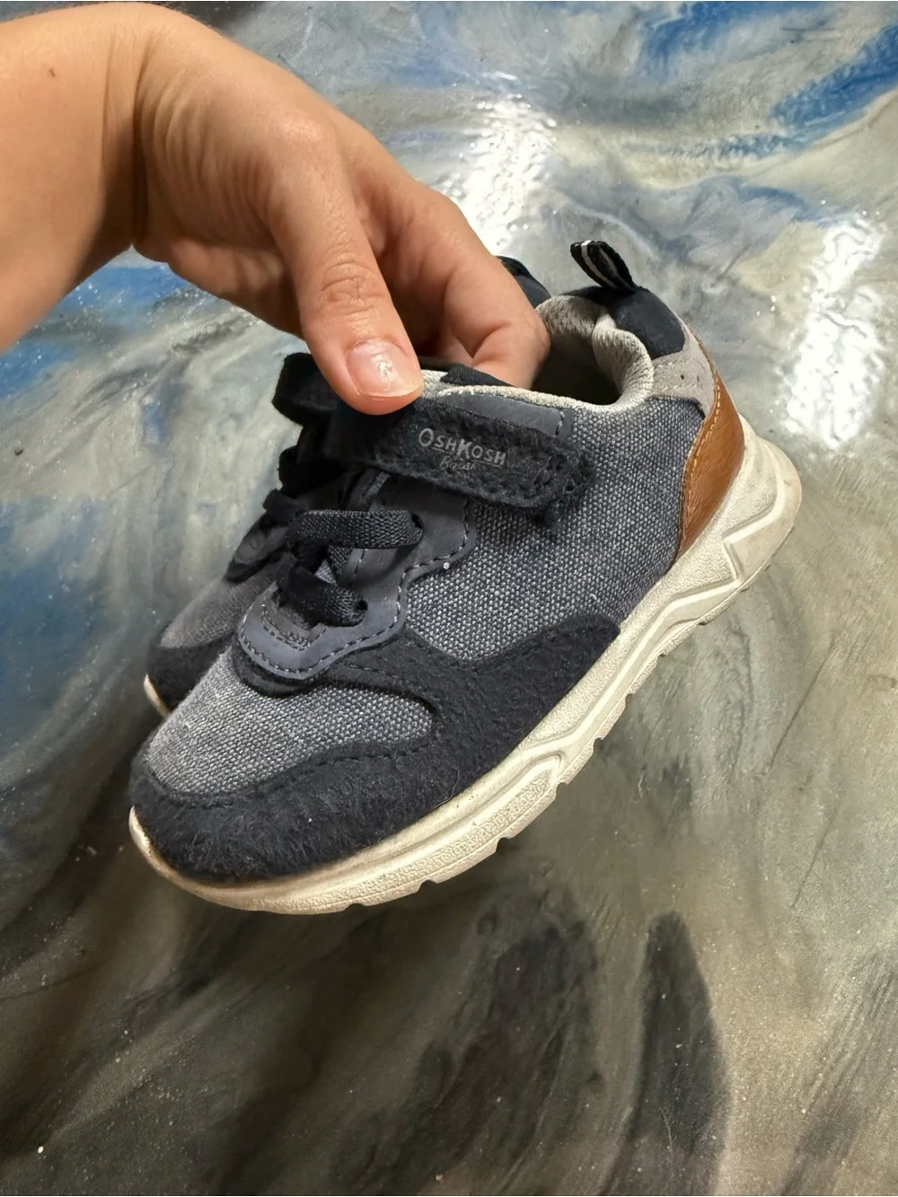 Osh Kosh Navy Blue Sneakers