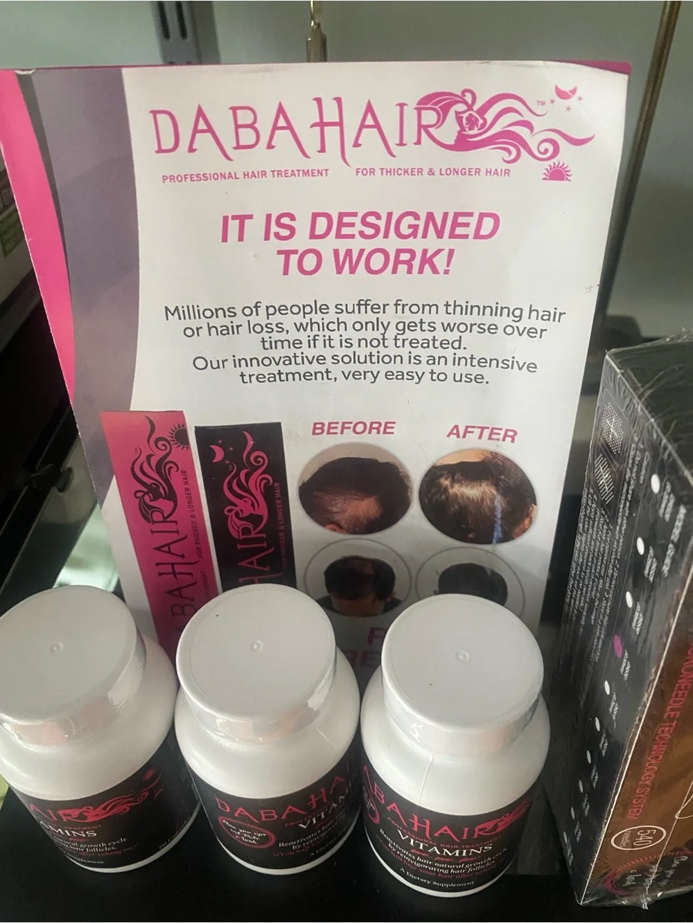 Dabaha pink accented