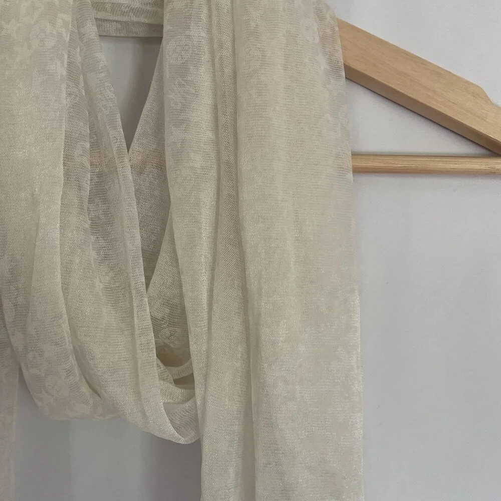 N/A sheer floral