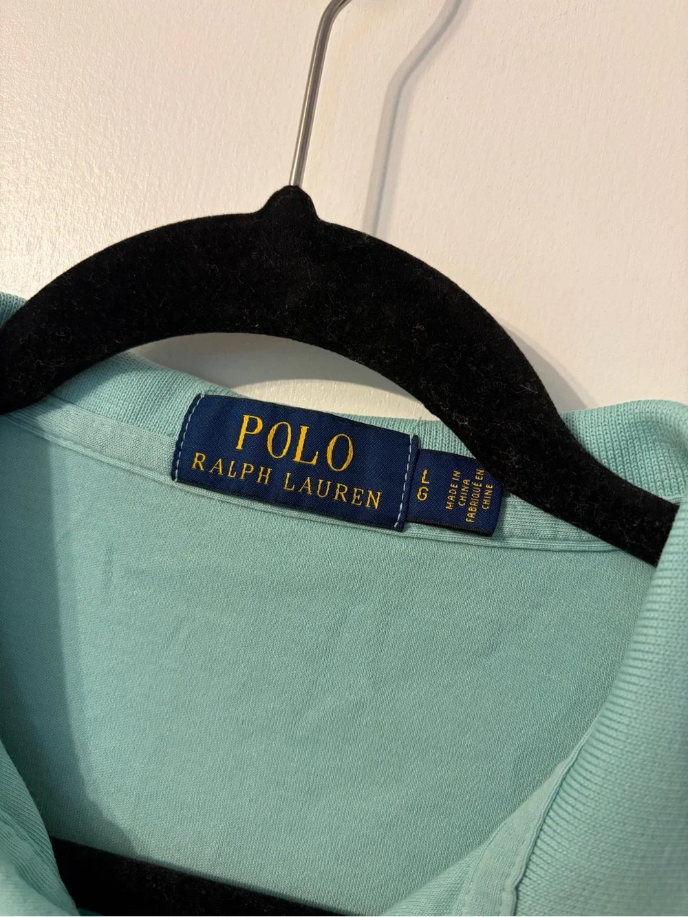 Ralph Lauren pony chest signature