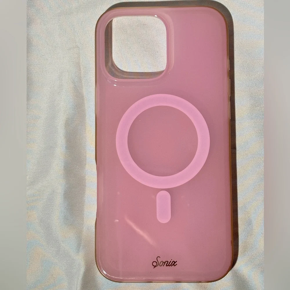 iPhone 15 pro max Sonix Pink MagSafe Compatible iPhone Case