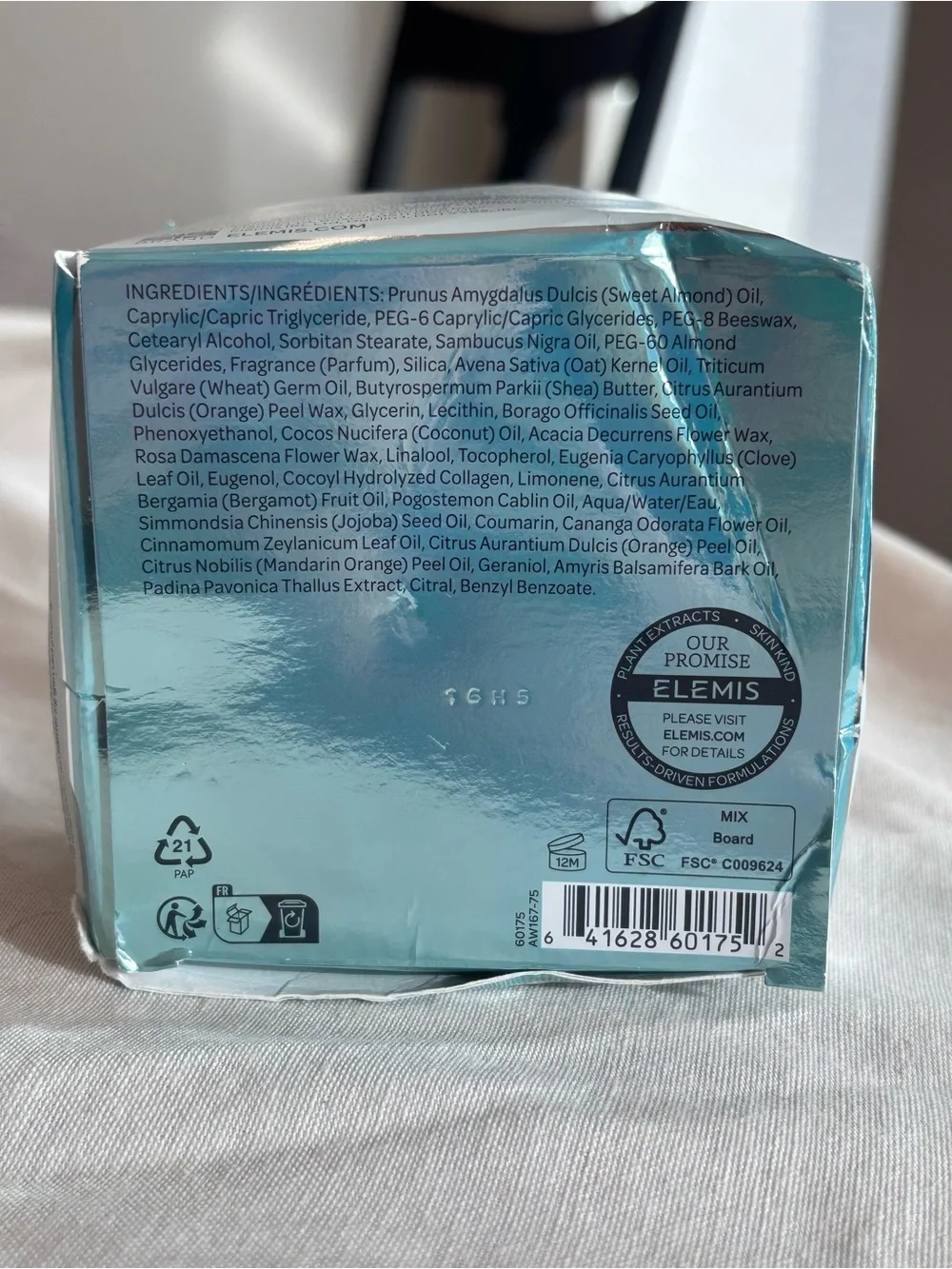 ELEMIS remove makeup