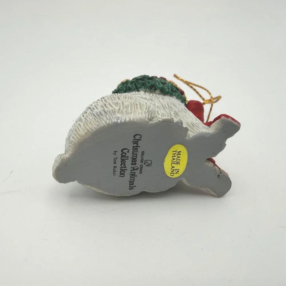 Silver Deer christmas textured tree