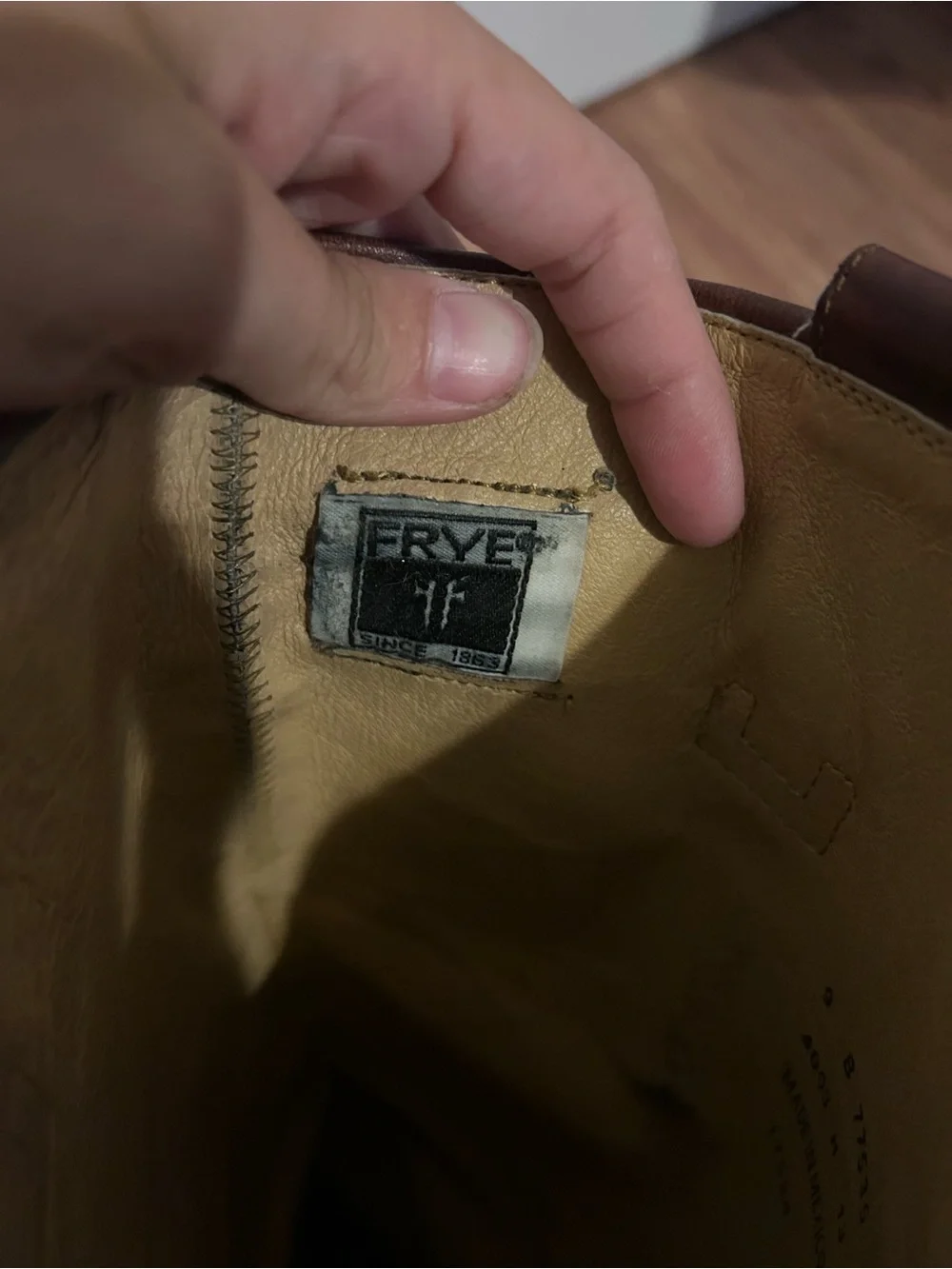 Frye leather boots
