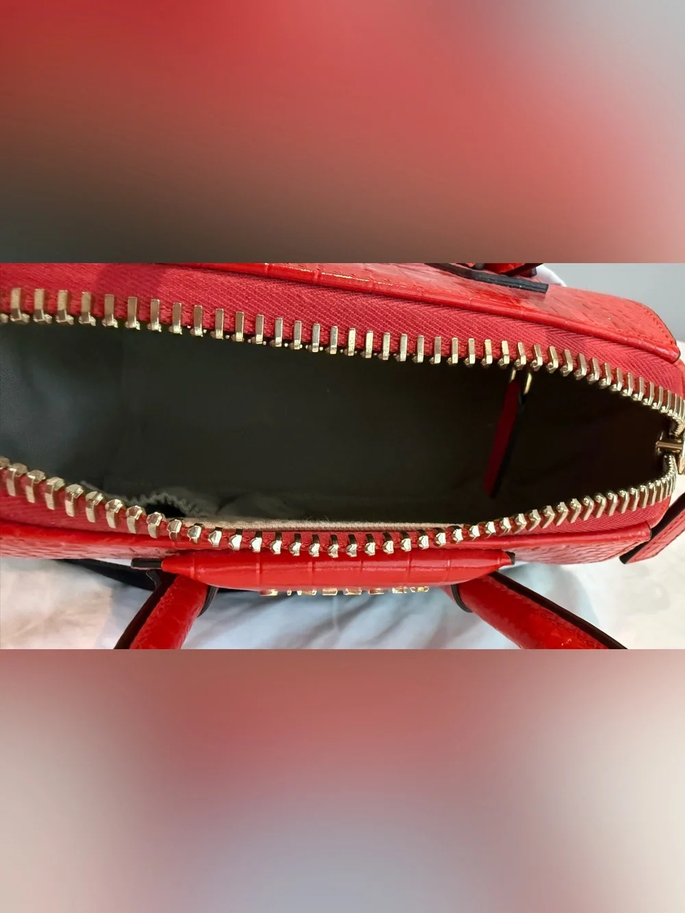 Givenchy croc embossed