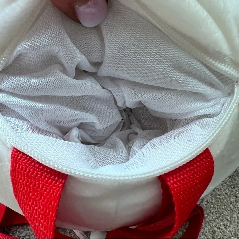 NWT Hello Kitty plush backpack with small snack/ toy pocket
