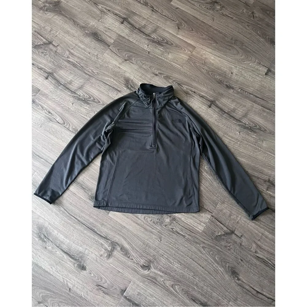 THE NORTH FACE BOROD 1/4-ZIP FLEECE MEN'S Sweater size Large