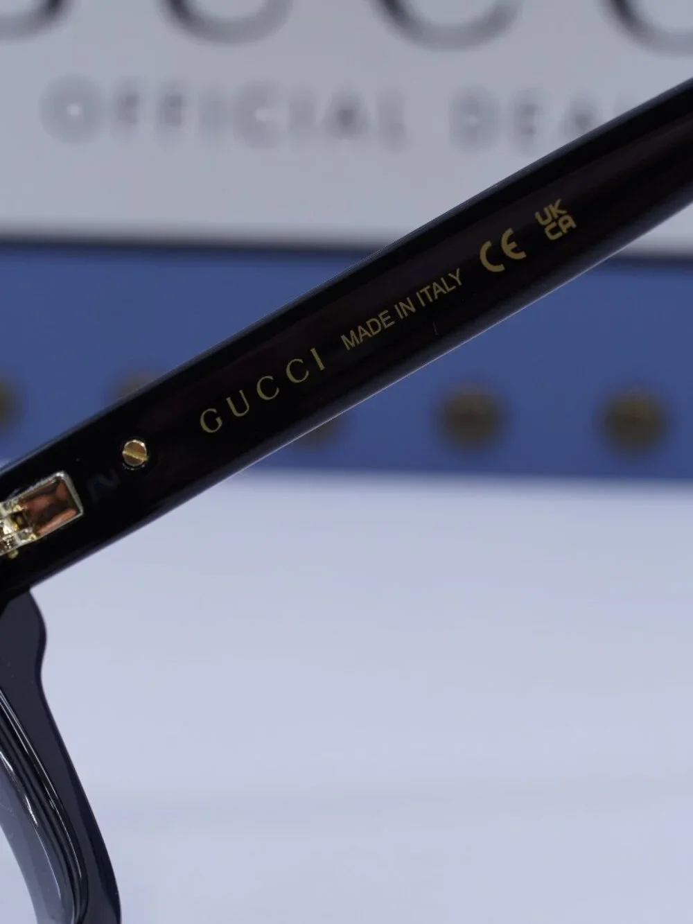 Gucci GG1831O 005 Square Eyeglasses 51mm - Black