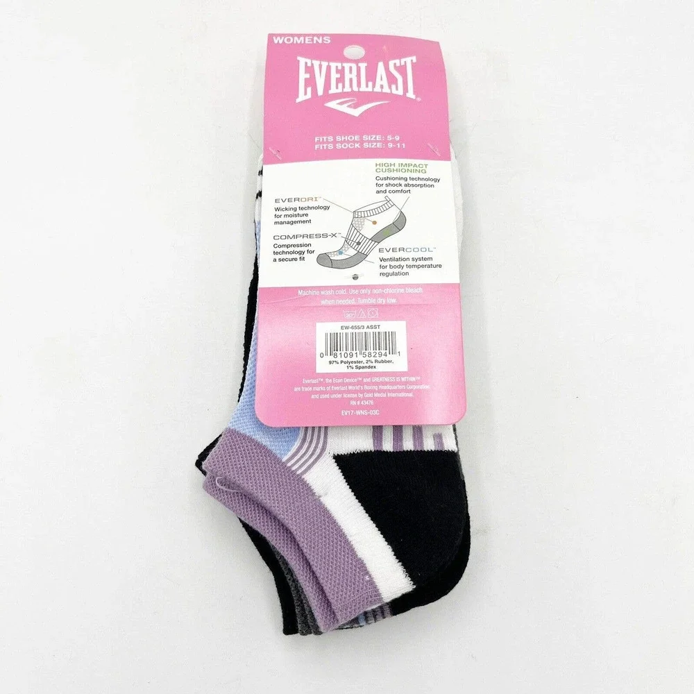 Everlast socks womens