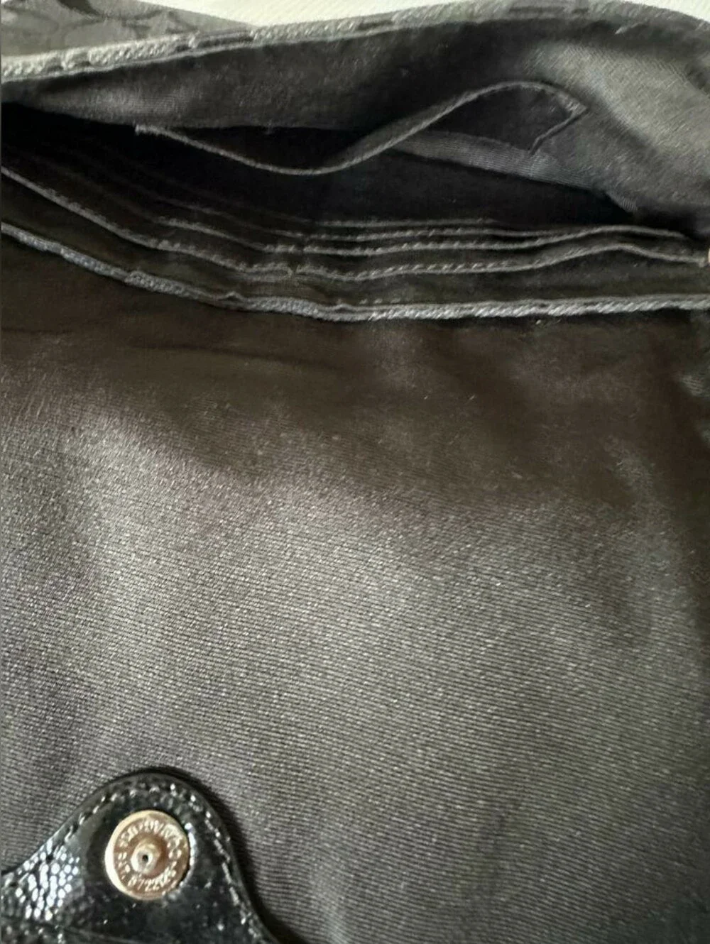 Coach black signature