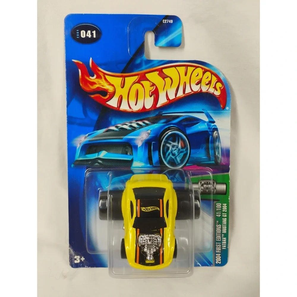 Hot Wheels 2004 First Editions 41/100 Fatbax Mustang GT 2004 #041‎ Mattel