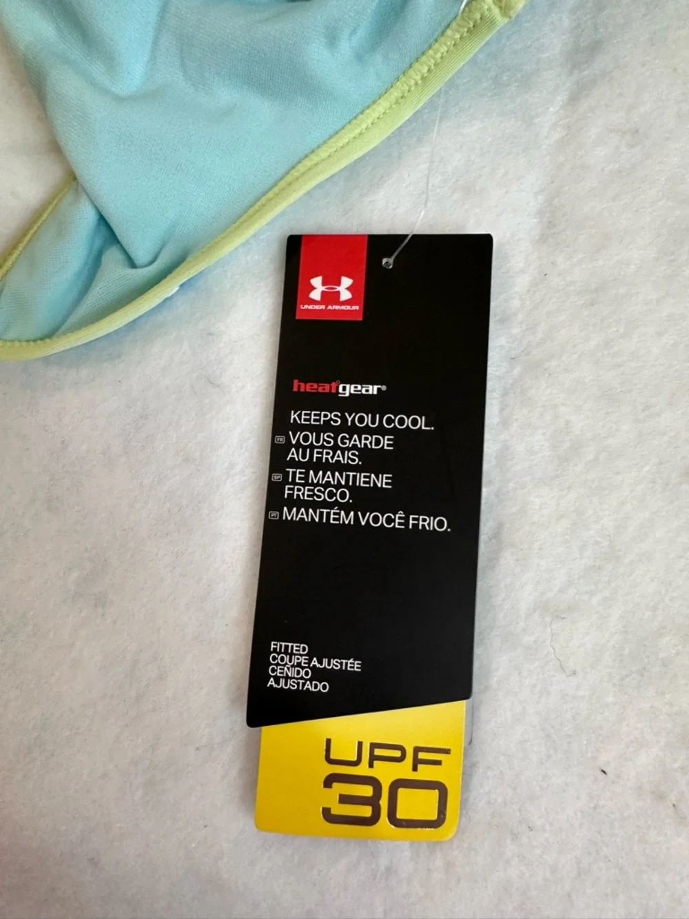 Under Armour teal blue