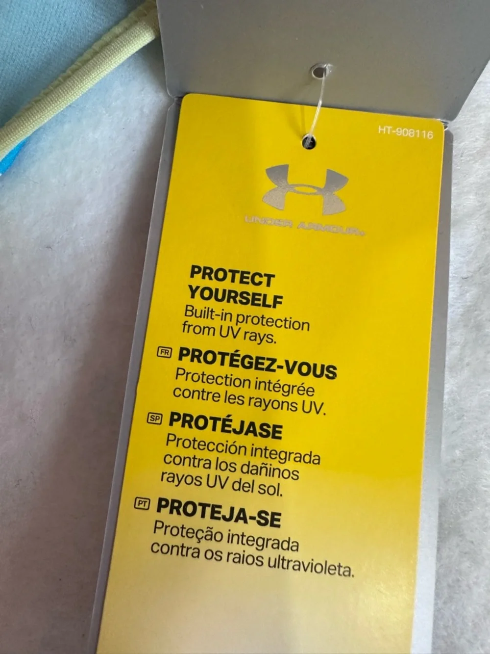 Under Armour teal blue