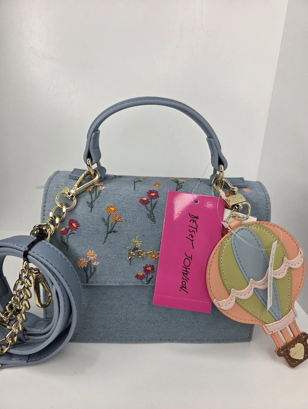 Betsey Johnson baby blue