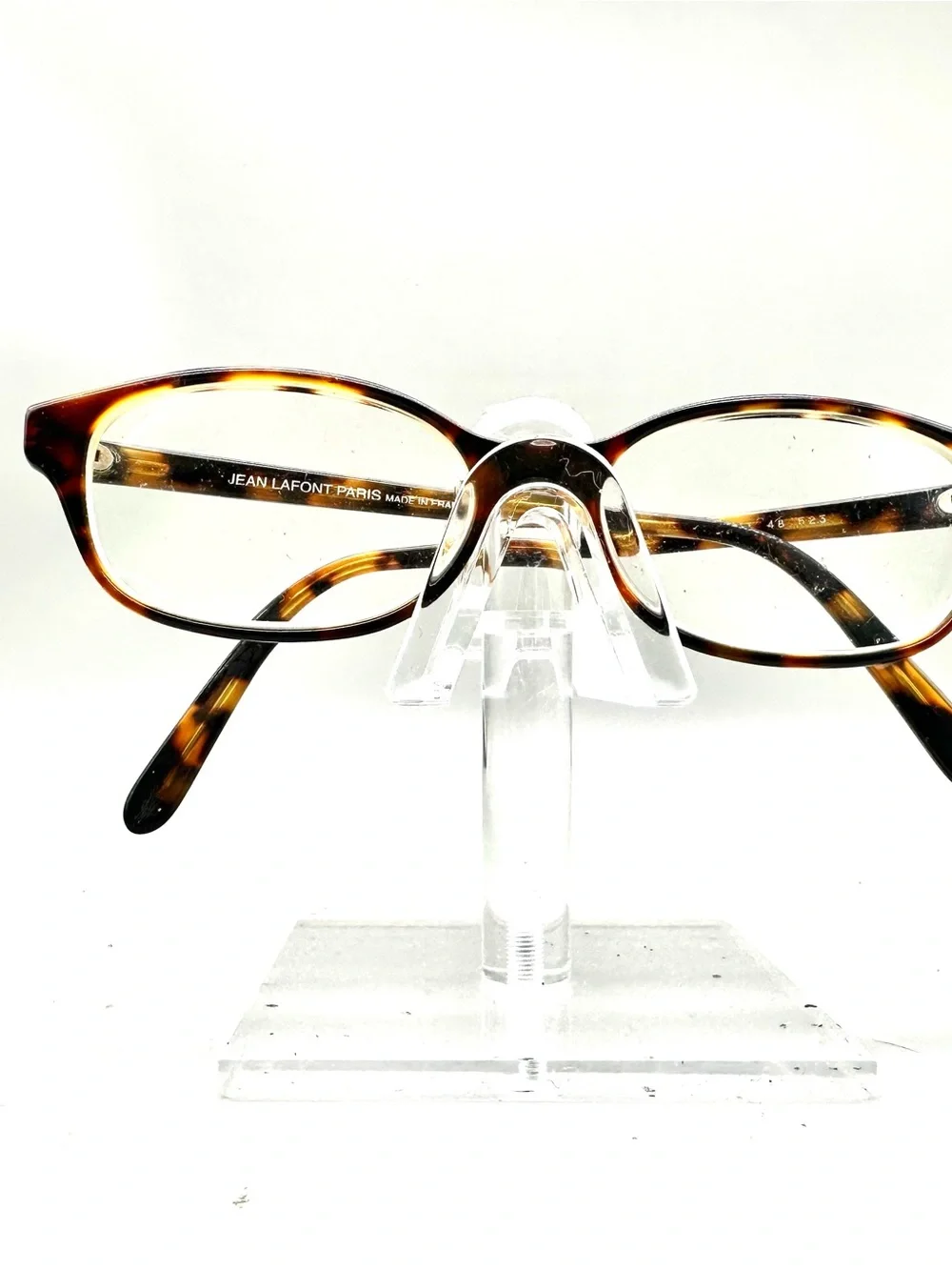 Jean Lafont Paris MAI Tortoiseshell Eyeglasses Frames Made in France 48-16-135
