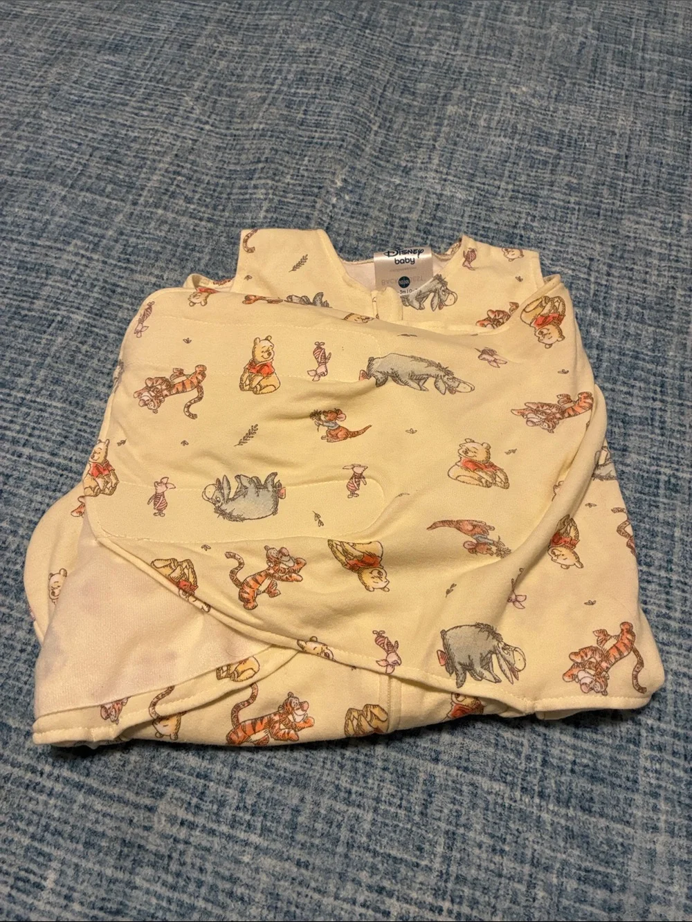 Halo Disney Yellow Winnie the Pooh & Friends Sleep Sack