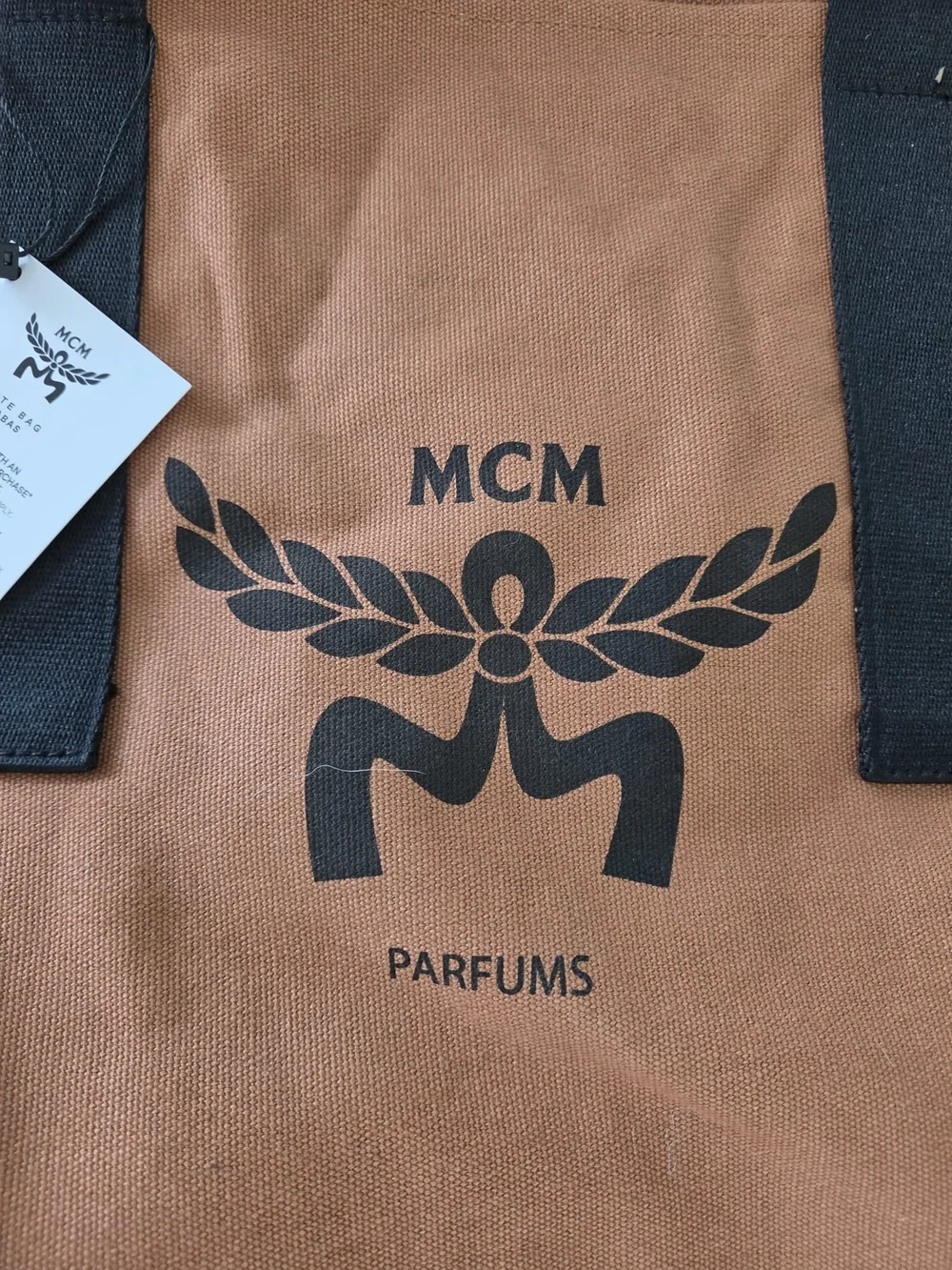 MCM canvas tote