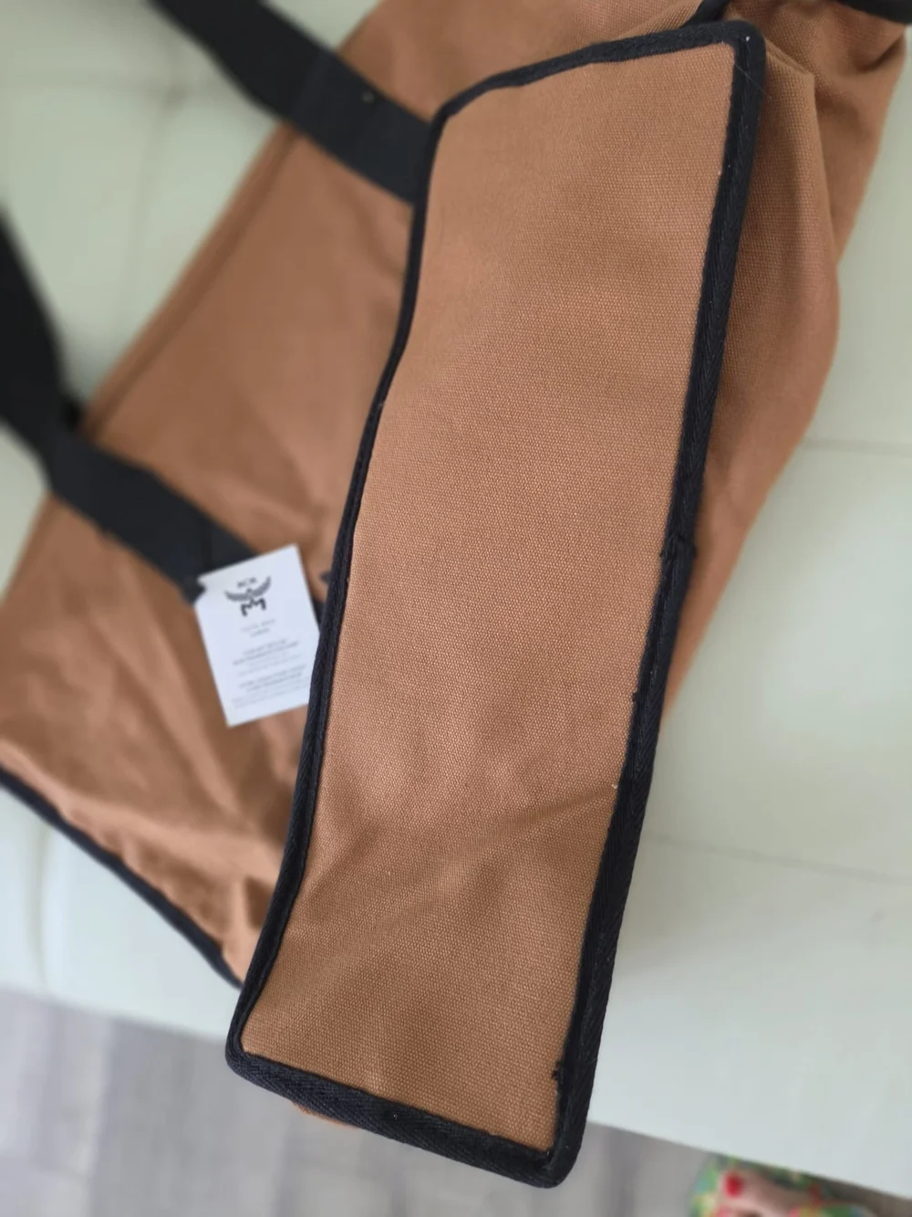 MCM canvas tote
