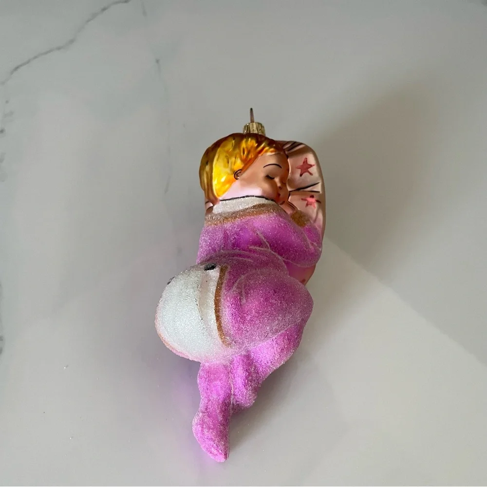 Christopher Radko sleeping baby