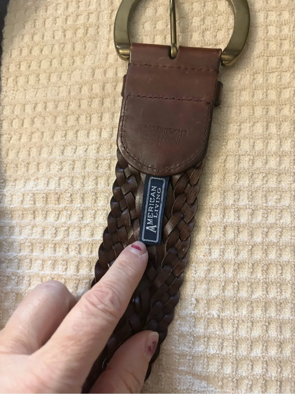 American Living interwoven braided