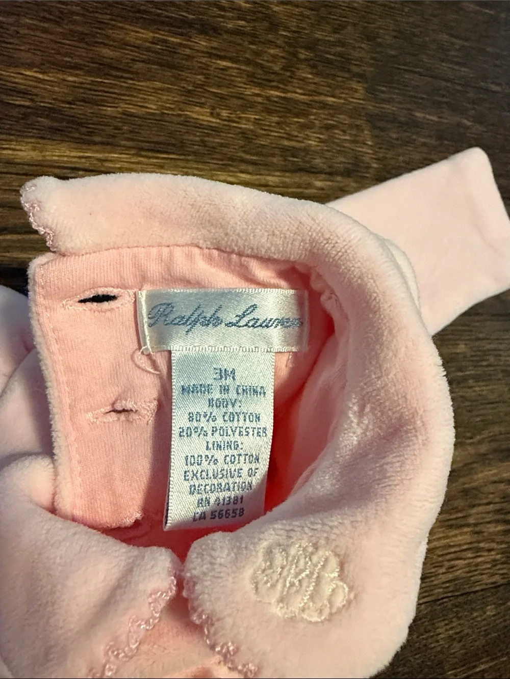 Ralph Lauren soft pale