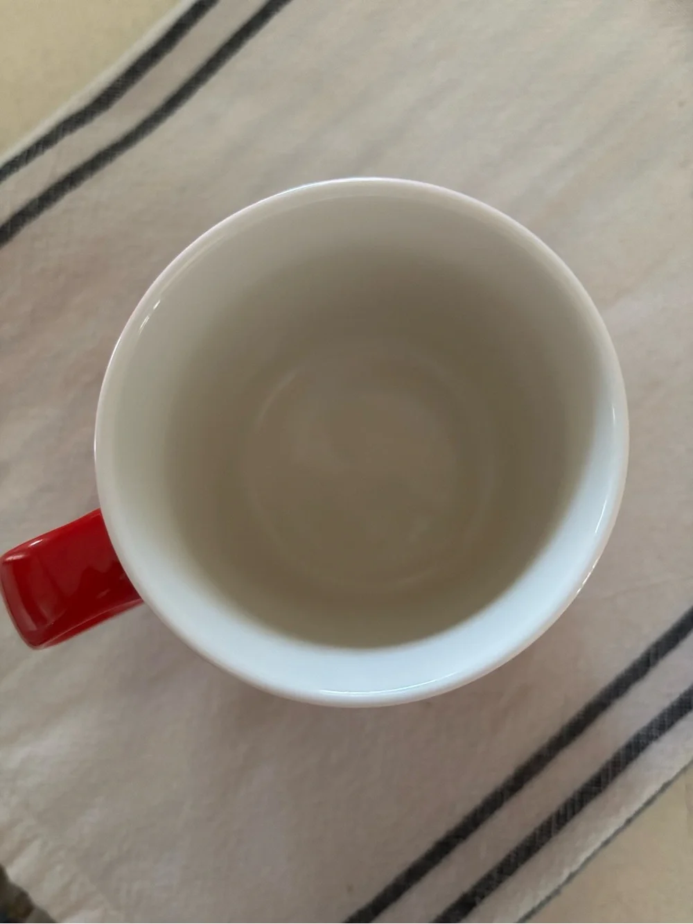 Starbucks vibrant red