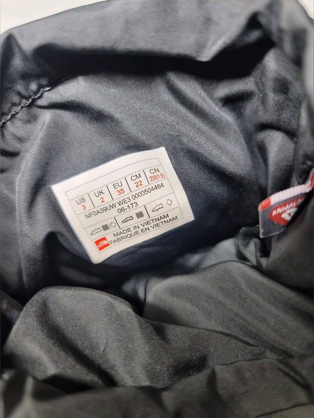 The North Face top seal