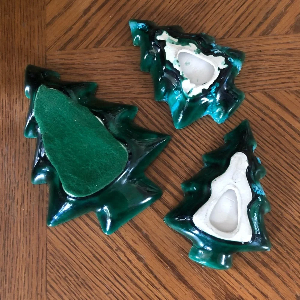 Vintage set green