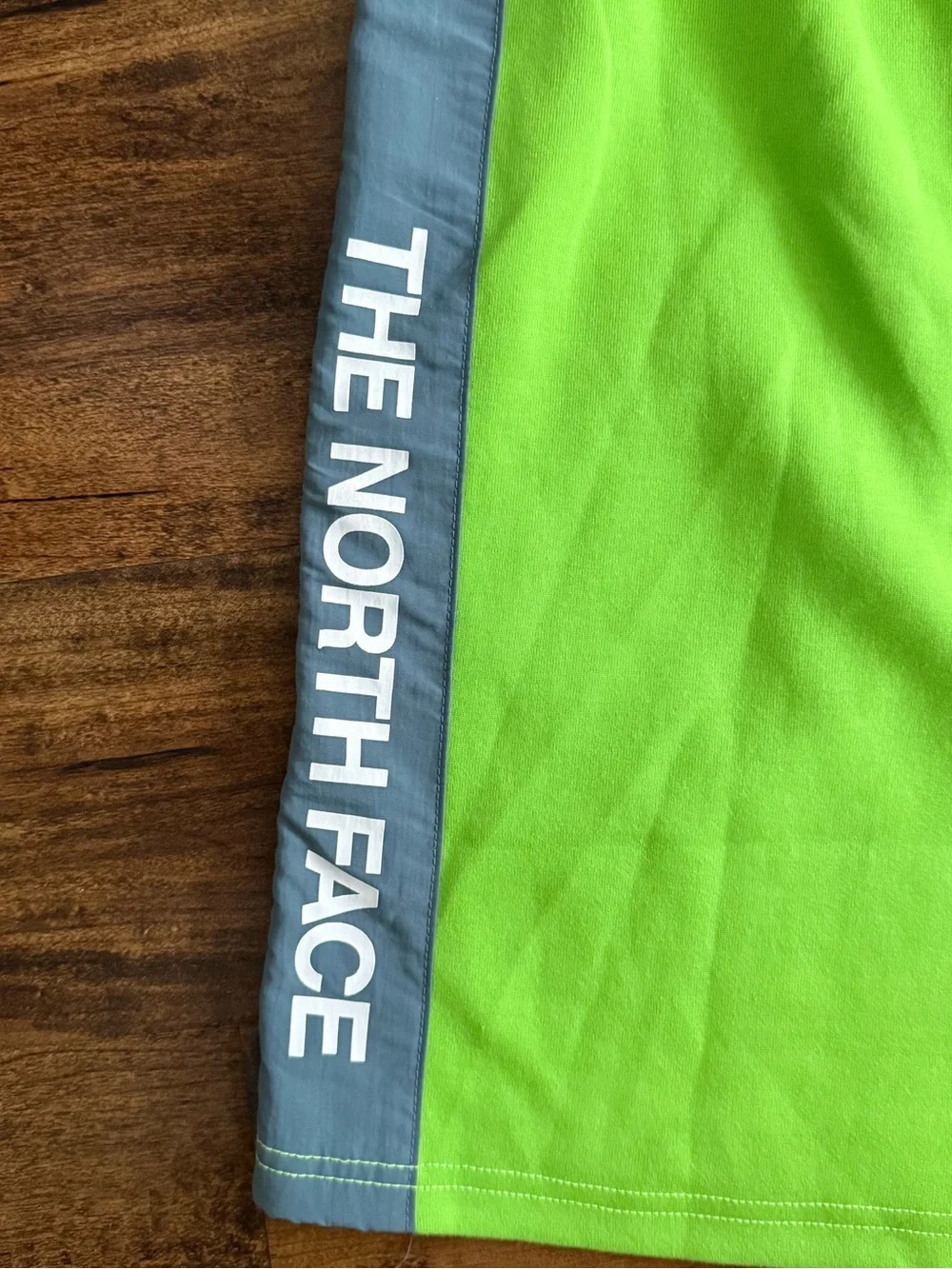The North Face bright neon
