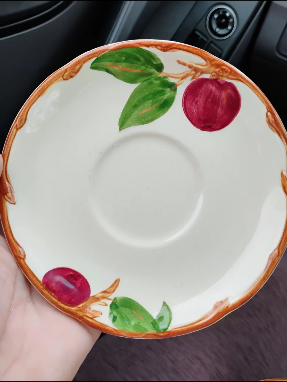 Franciscan ceramic saucer
