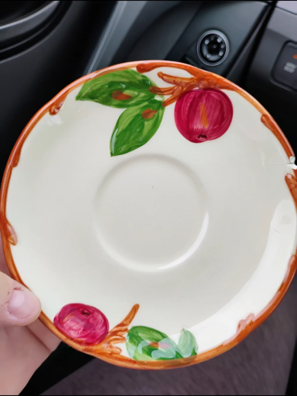 Franciscan ceramic saucer