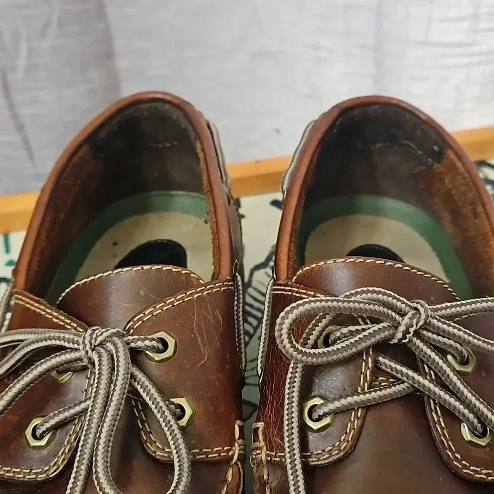 Timberland leather loafers