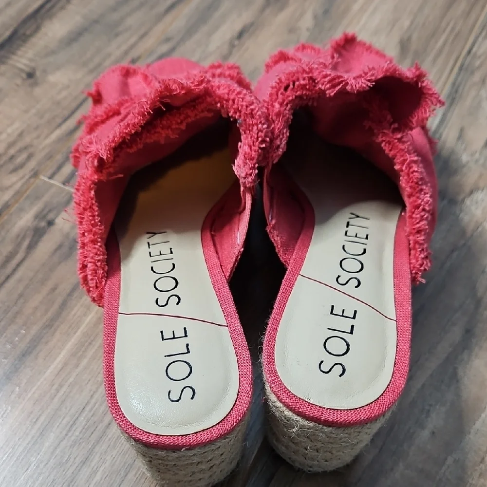 Sole Society chic frayed