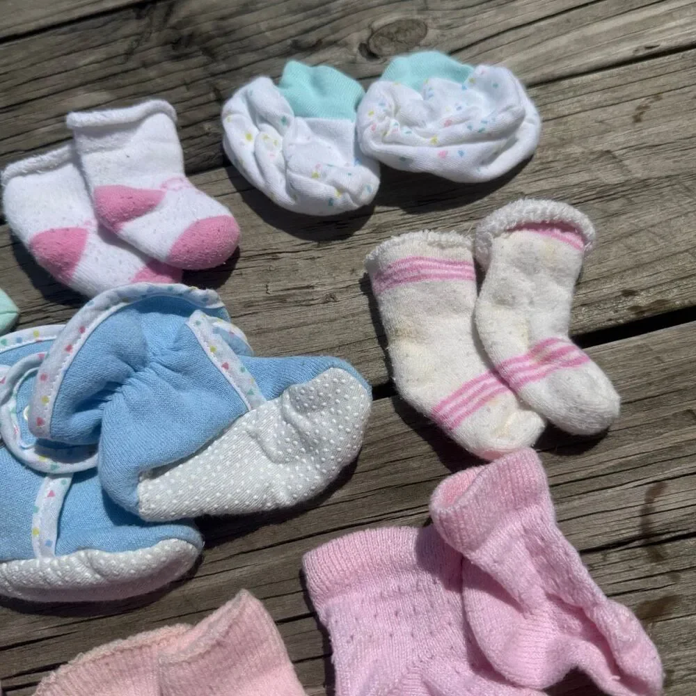 Vintage baby socks