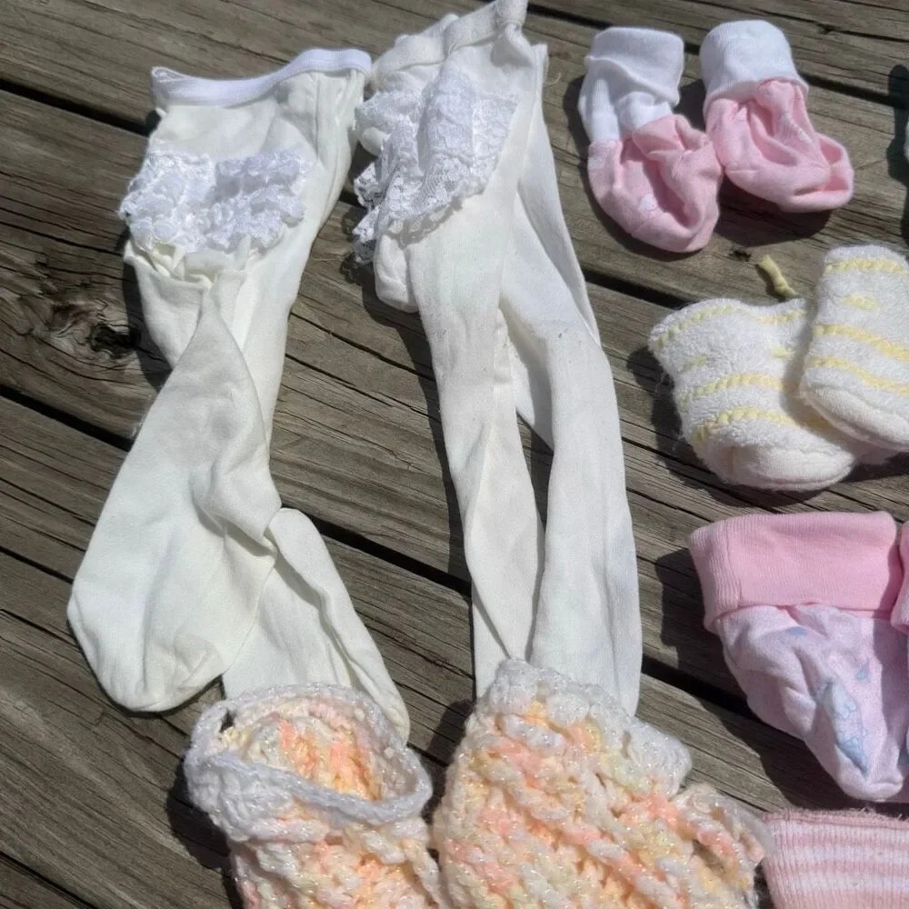 Vintage baby socks