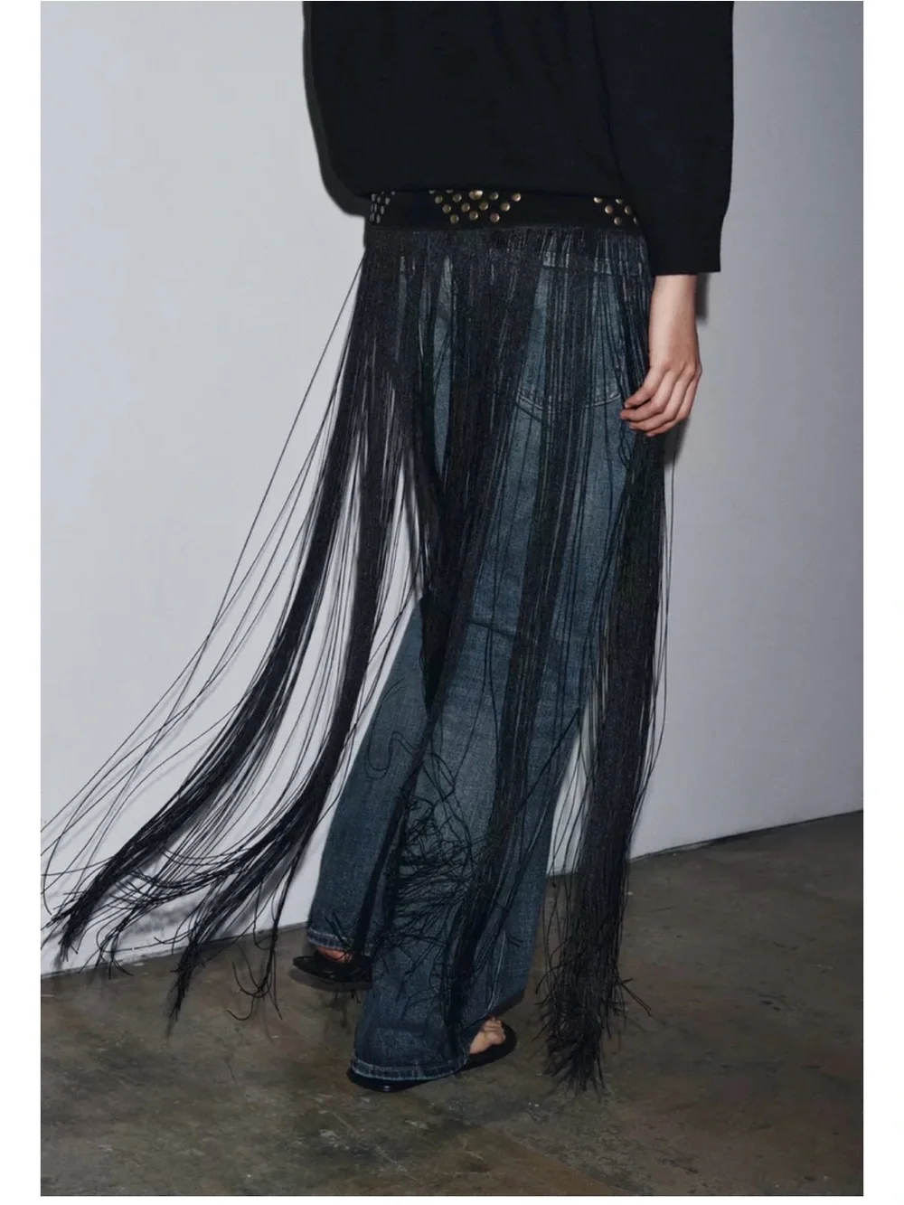 Zara 100% leather