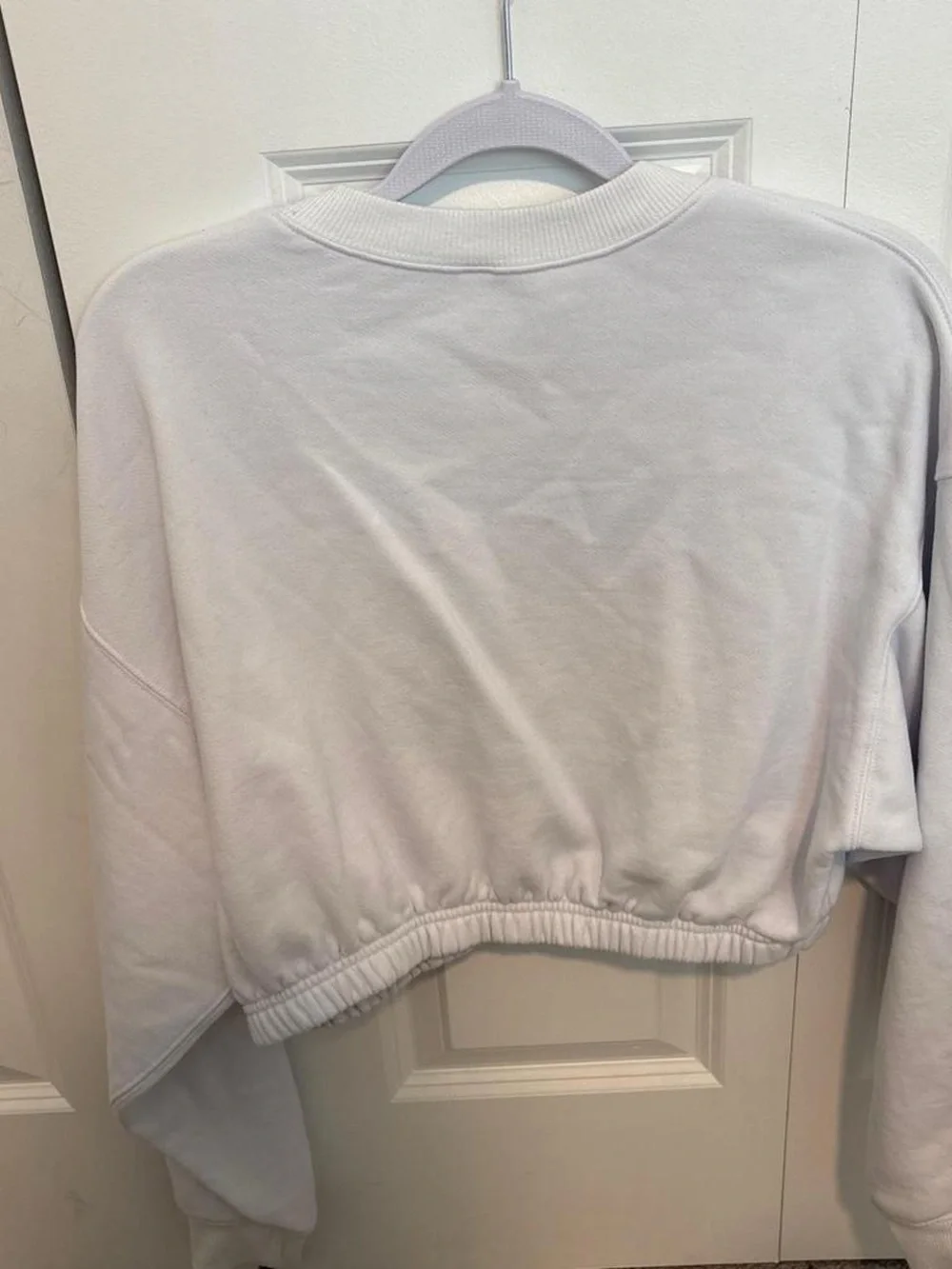 ALO Yoga cropped crewneck