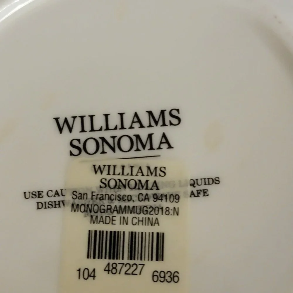 Williams Sonoma new sticker