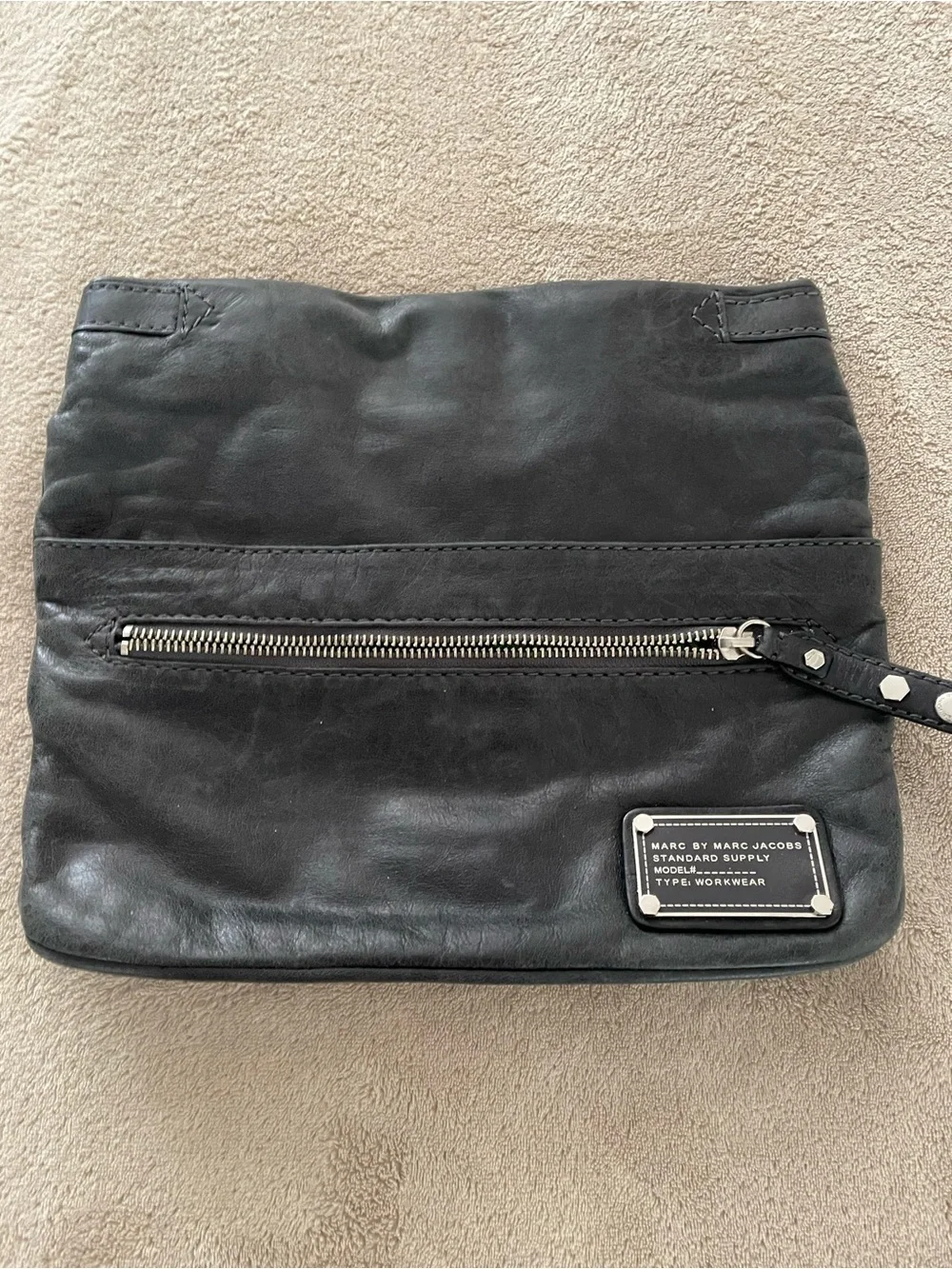 Marc By Marc Jacobs black leather
